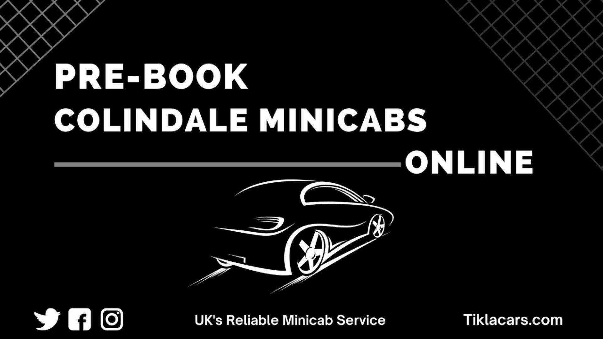 Online Booking Colindale Minicabs